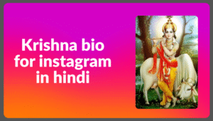 270+Best Krishna Bio For Instagram in Hindi [2025]