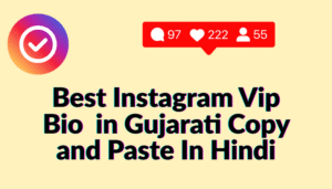 Read more about the article 670+ Best Instagram Vip Bio in Gujarati Copy and Paste [2025]