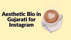 Aesthetic Bio in Gujarati for Instagram (Copy And Paste) | Aesthetic bio