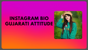 Best Badmashi Bio For Instagram in Gujarati | Attitude Badmashi Bio