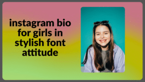 Best Instagram Bio in Gujarati For Girls In Stylish Font