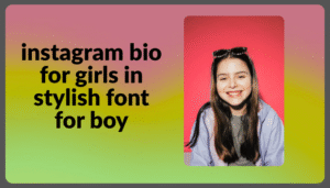 Best Instagram Bio in Gujarati For Girls In Stylish Font