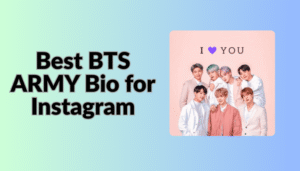 Best BTS Army Bio in Gujarati for Instagram Stylish In 2025