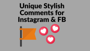 Stylish Comments For Instagram in Gujarati & Facebook (2025)