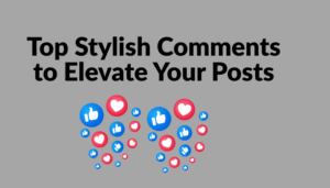 Stylish Comments For Instagram in Gujarati & Facebook (2025)