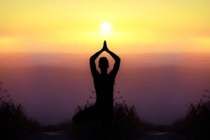 Kaomoji Caption For Yoga Day Wishes in Gujarati
